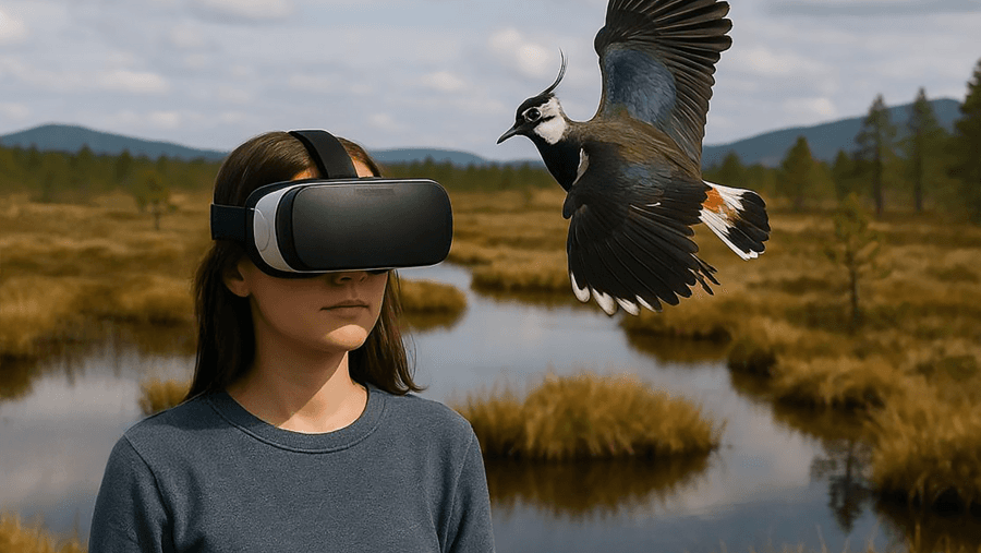 Virtuelles Moorerlebnis mit VR-Brille